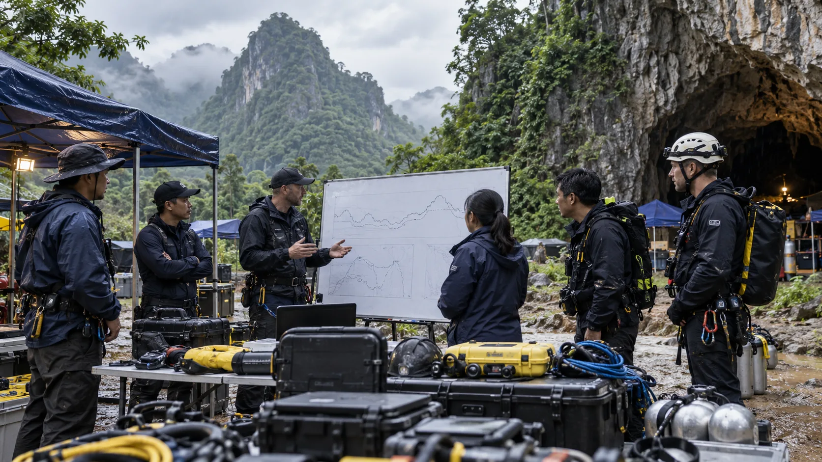 ภาพจำลองประกอบบทเรียนด้าน HADR และการฝึก ไม่ใช่เหตุการณ์จริง